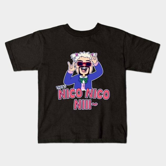 That's Nico Nico Nii-! Kids T-Shirt by Sir5000